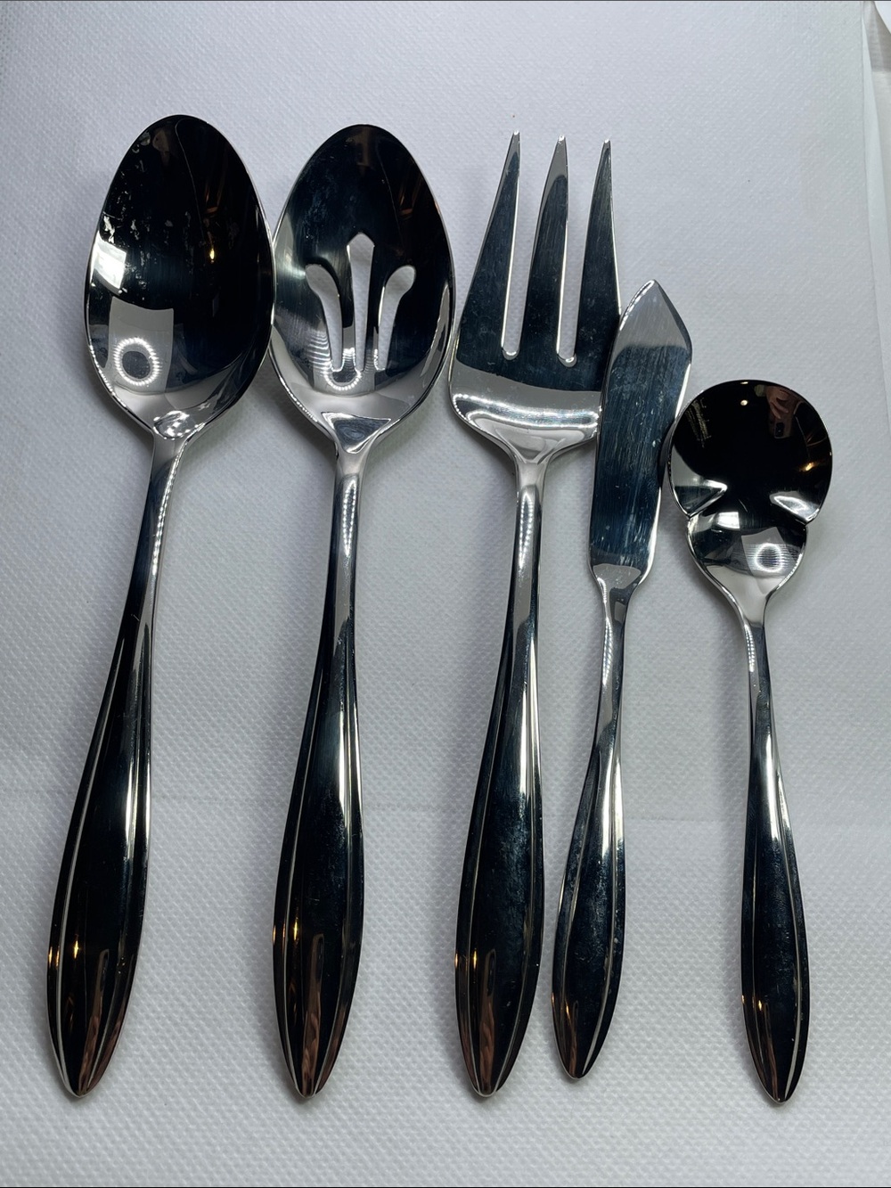 Lenox Polished Silver Serving Utensil Set